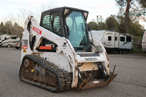 t190 skid steer reviews|bobcat t190 sold price.